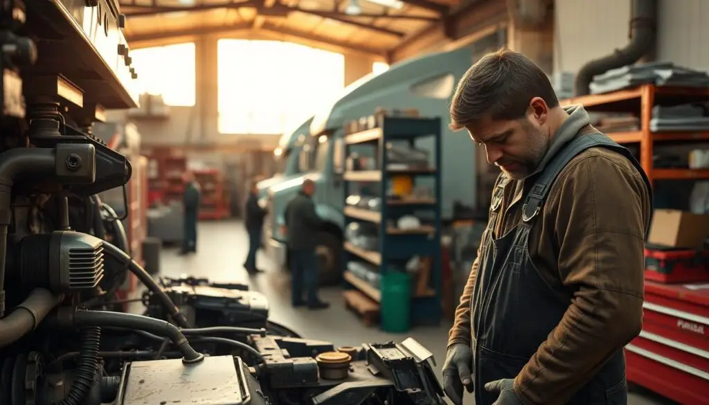 Industrial facility in Midwest region employing diesel mechanics