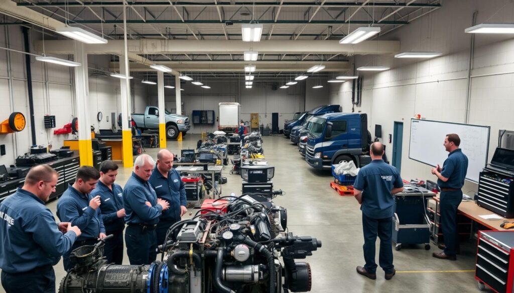 diesel mechanic training and professional development programs