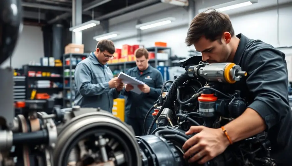 diesel repair quality standards implementation