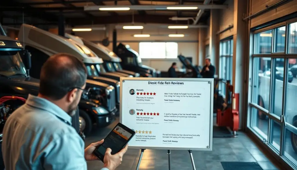 diesel repair shop reviews impact on customer decisions