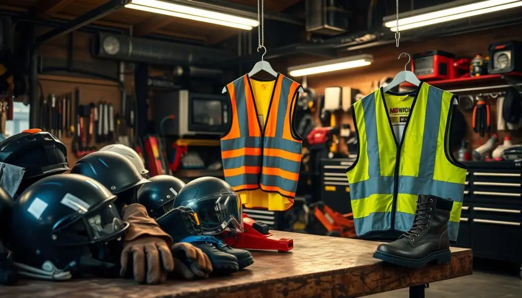 Diesel safety equipment and protective gear for mobile mechanics