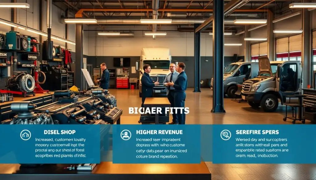 diesel shop referral program benefits and ROI analysis