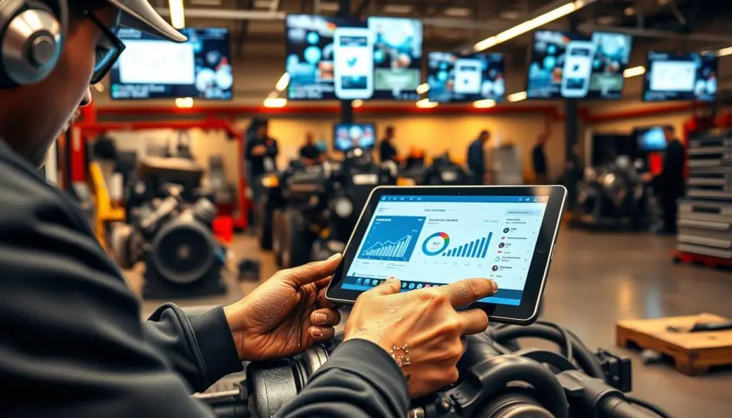 diesel shop social media