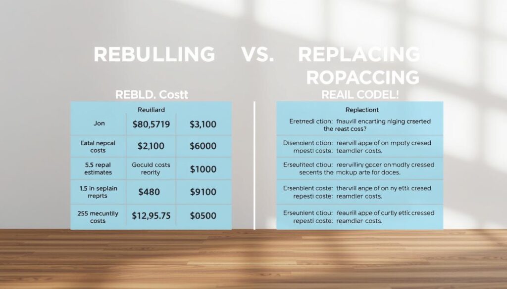 differential repair cost comparison chart for fleet managers