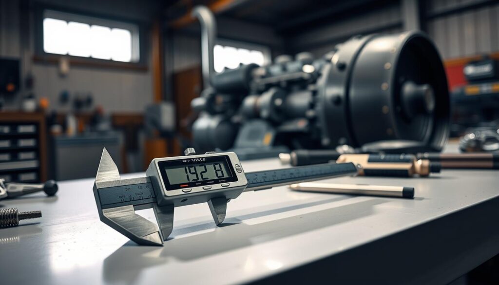 Digital caliper cleaning and maintenance routine