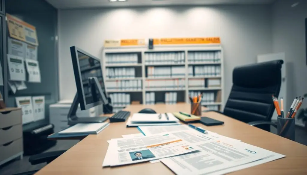 Driver qualification standards flowchart showing MVR review, background checks, and skills assessment process