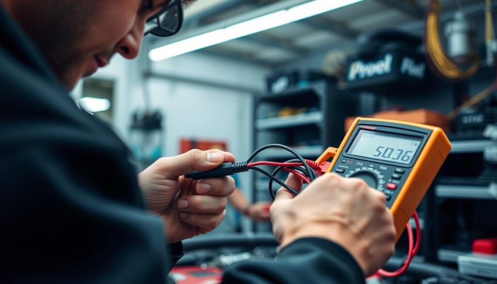 electrical diagnosis multimeter testing wiring harness