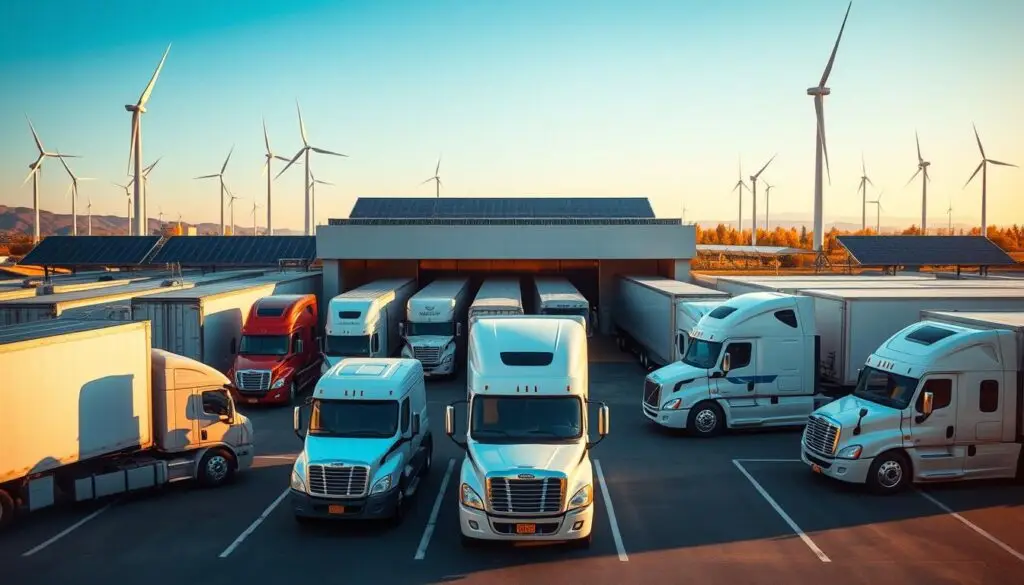 Commercial fleet emission reduction through idle management