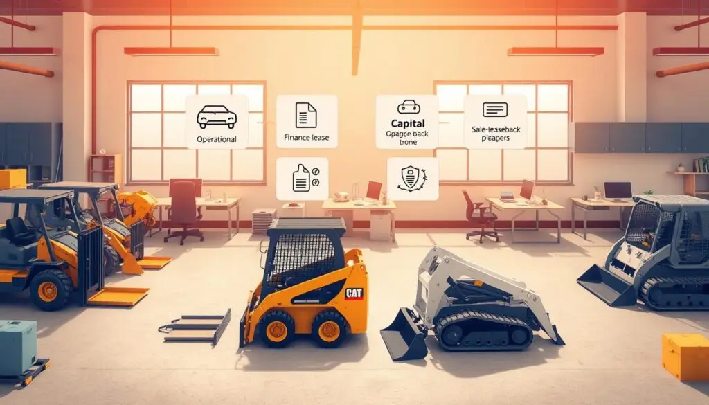 Comparison of equipment financing structures for heavy-duty repair facilities