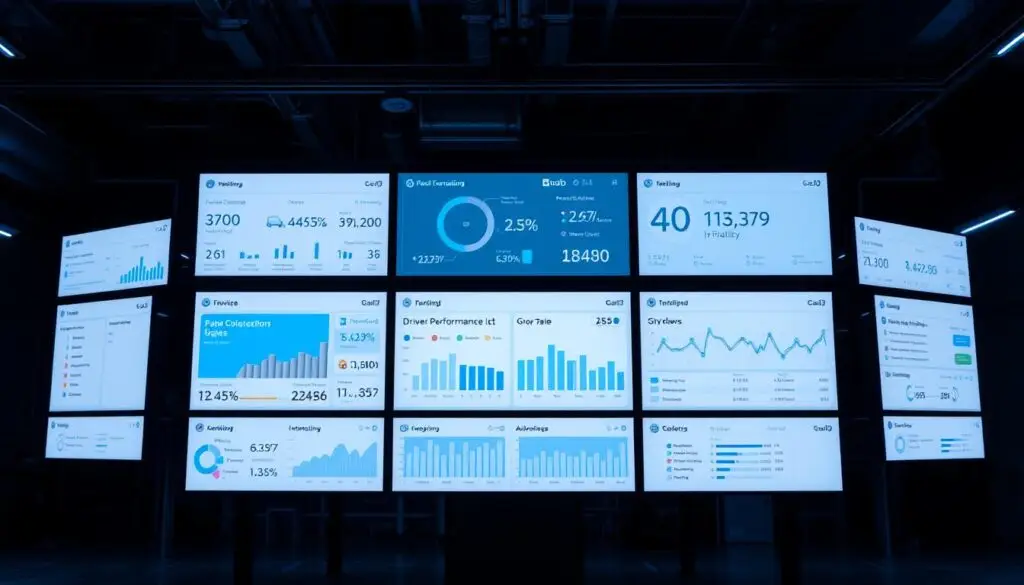 Integrated fleet management communication tools dashboard