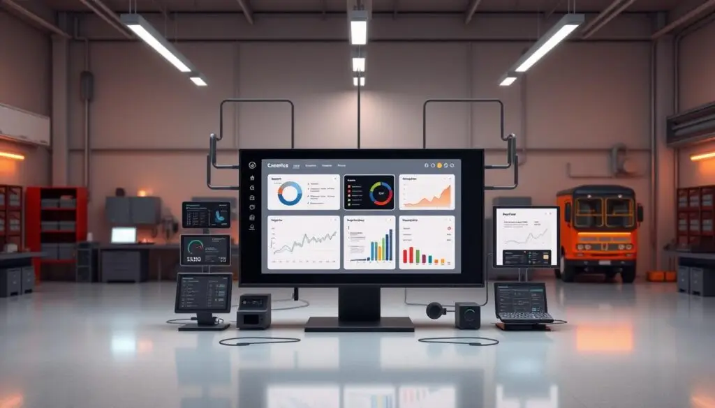 fleet lead capture system for diesel shops
