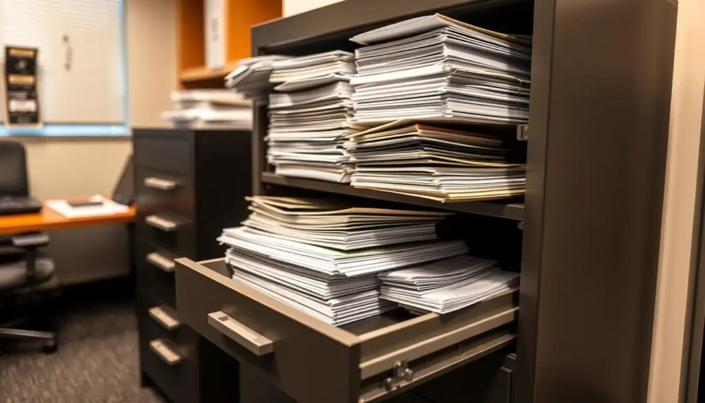 fleet maintenance documentation compliance records showing organized filing system