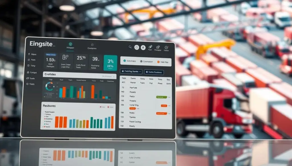 Fleet maintenance scheduling software dashboard displaying service alerts and upcoming maintenance