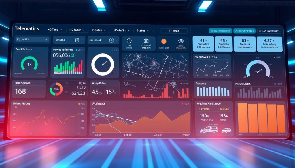 Integrated fleet management dashboard combining video telematics with GPS tracking and ELD data
