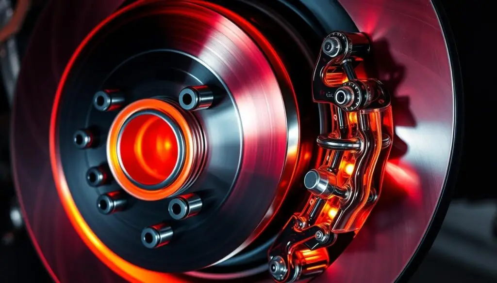 foundation brake temperature