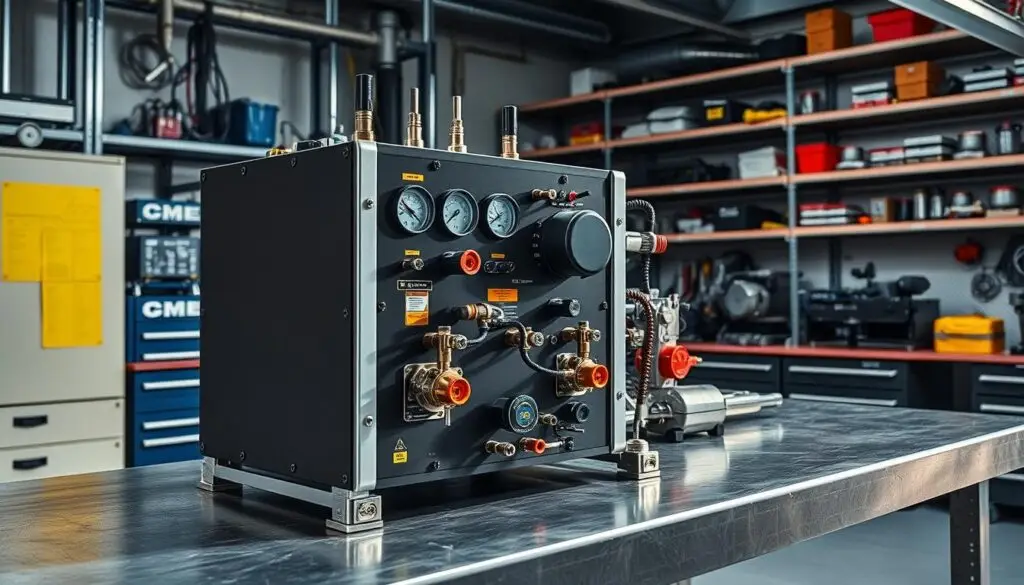 Test equipment for diesel fuel metering valve and actuator diagnostics