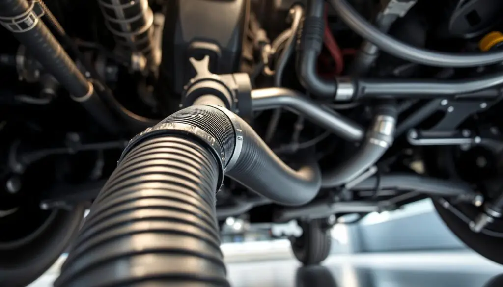 Fuel system diagnostic inspection of return line connections on diesel engine