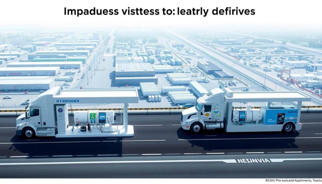 Infrastructure cost comparison showing hydrogen station at $2-4 million versus CNG station at $500K-$1.5M