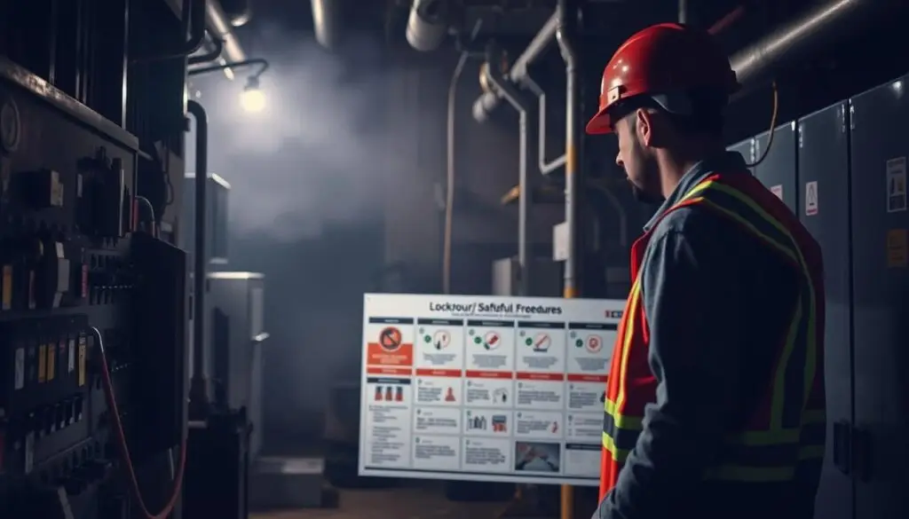 lockout tagout training procedures for hazardous energy control