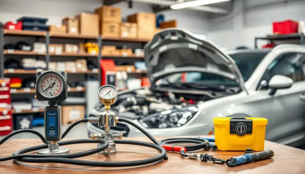 low pressure fuel system diagnosis