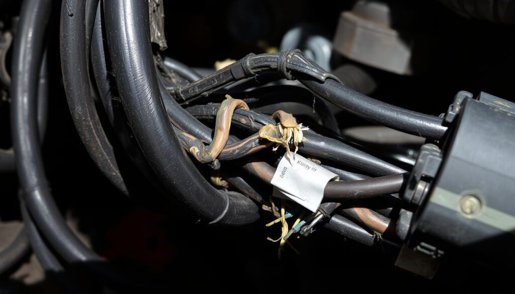 mechanical stress on automotive wiring harness