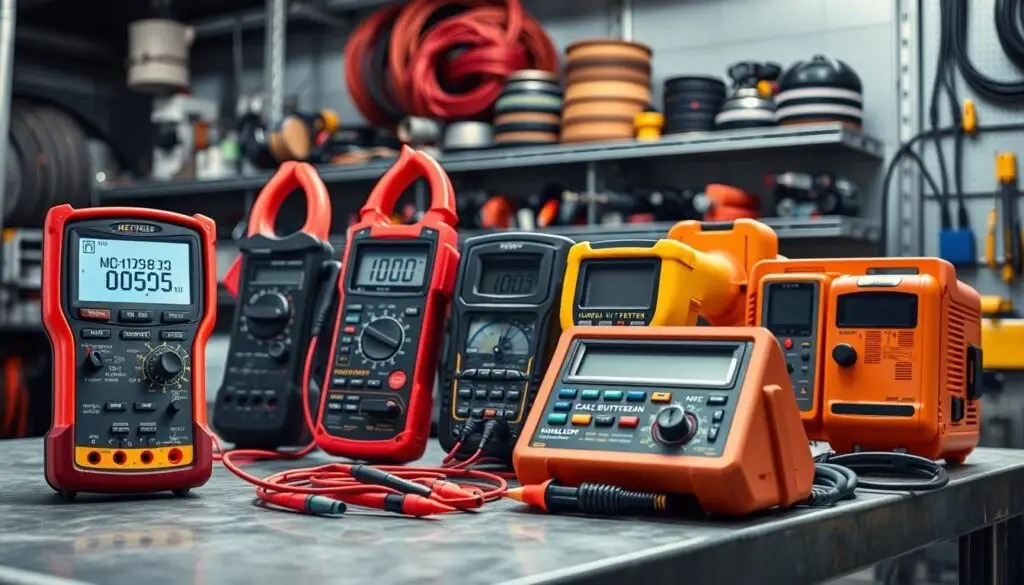 multimeter testing heavy duty