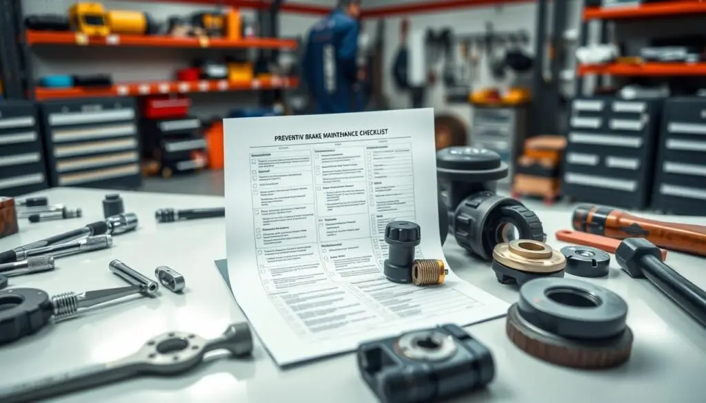 preventive brake maintenance checklist