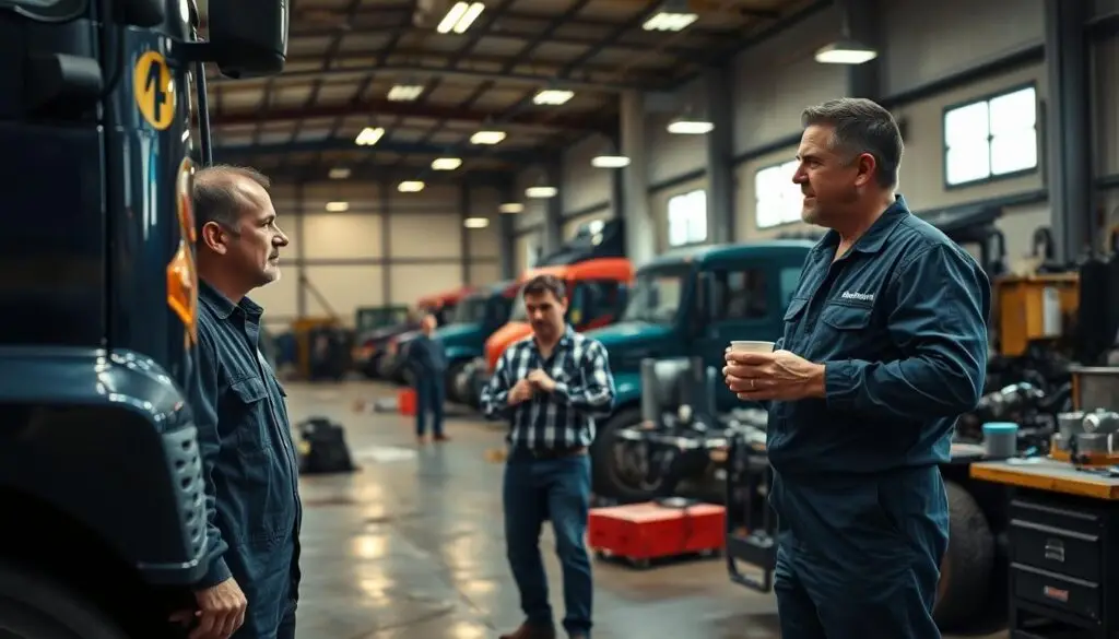 proactive communication in diesel repair shops