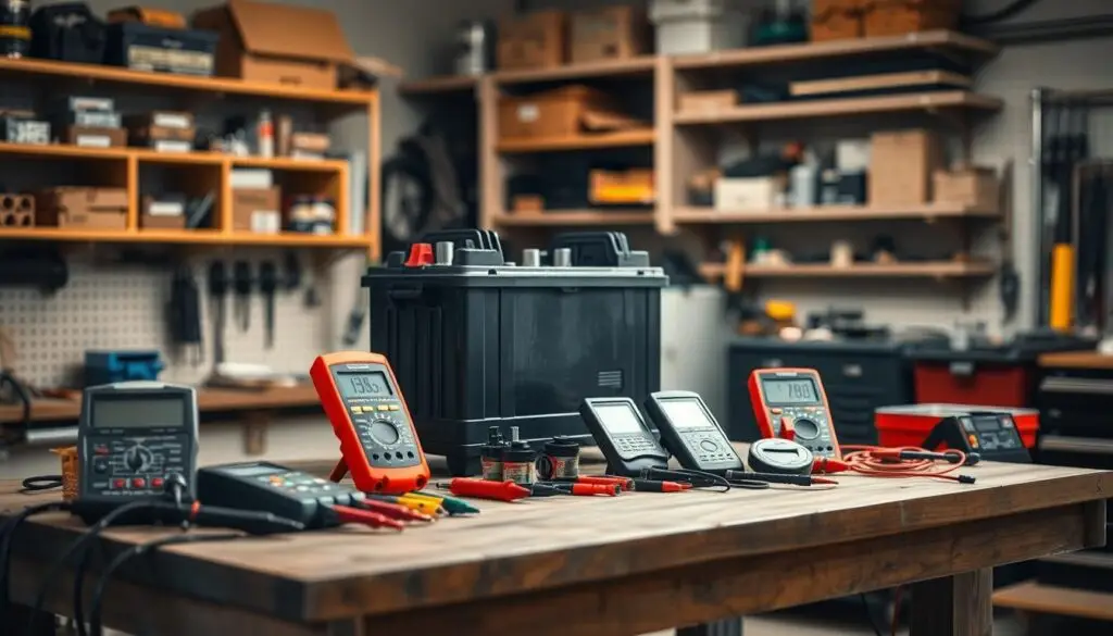 slow cranking diagnosis tools and battery testing equipment