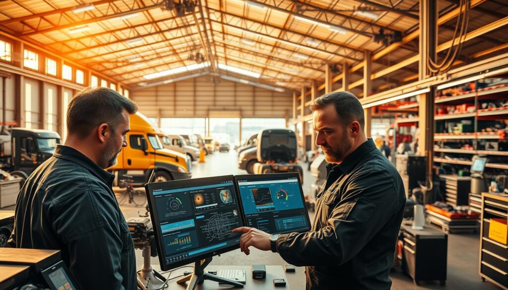 Diesel shop software implementation timeline showing training phases, data migration, and go-live milestones