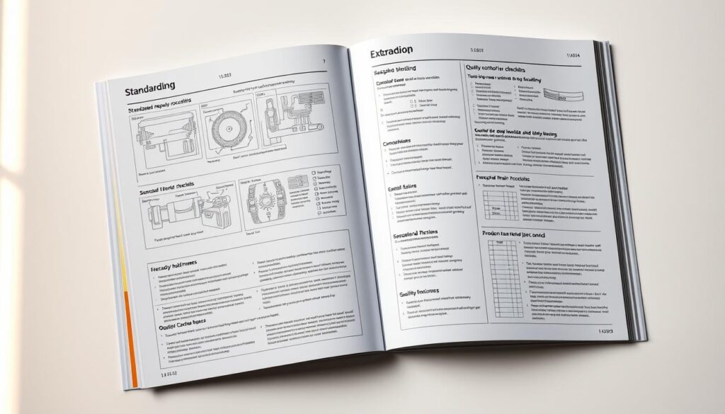 Quality control checklist for heavy-duty repairs