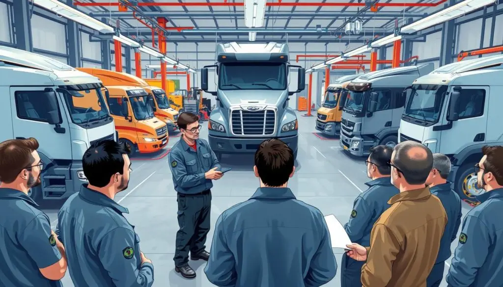 technician training fleet maintenance protocols