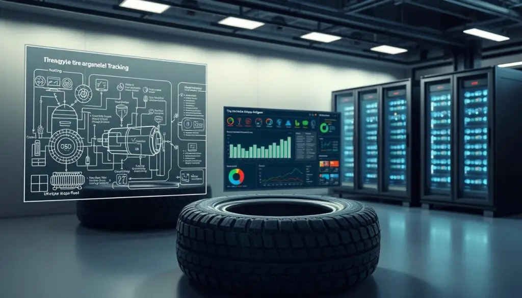 tire lifecycle management tracking system showing multiple retread generations