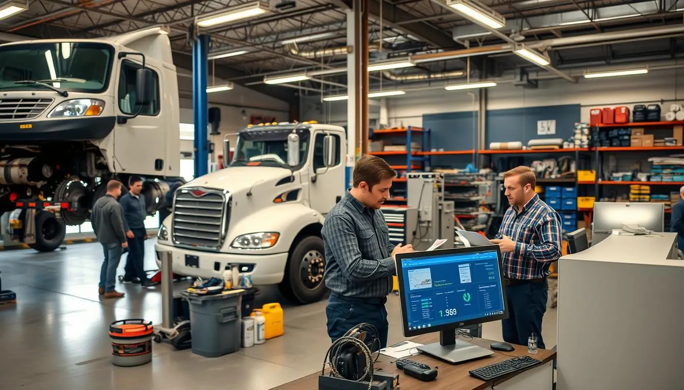 truck repair shop valuation