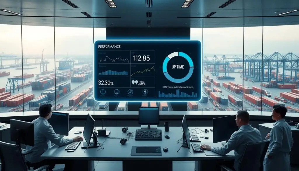 Uptime guarantees and performance penalties in fleet service agreements