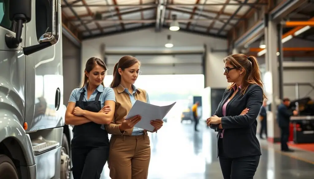 women fleet maintenance