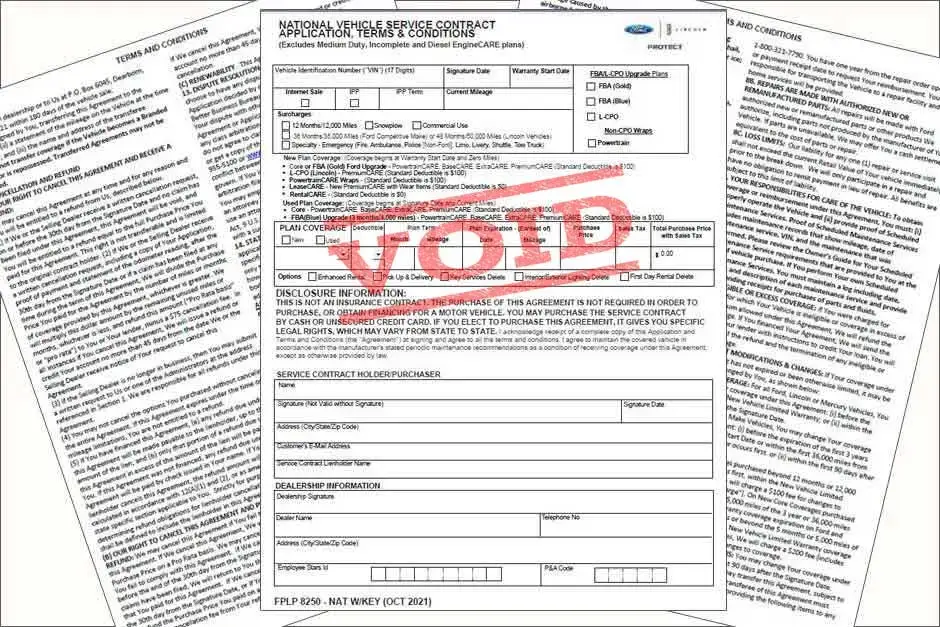 Common warranty exclusions and conditions that can void extended truck warranty coverage