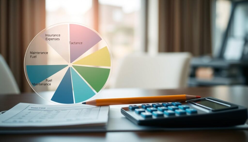Breakdown of commercial trucking insurance costs by coverage type