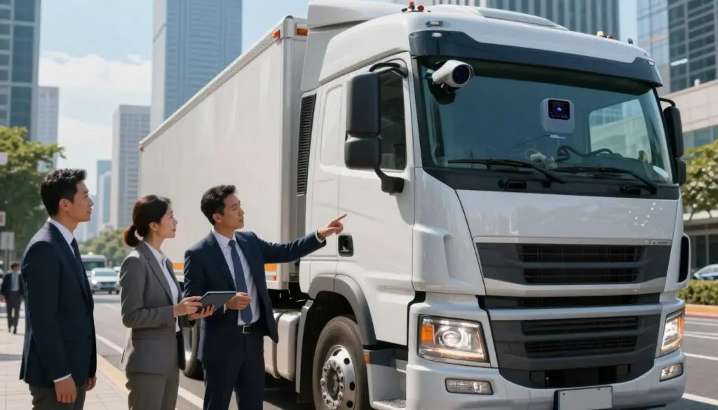 AI dashcams trucking