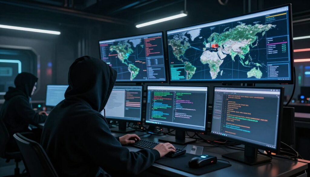Infographic showing common ELD security vulnerabilities including authentication, encryption, and firmware gaps