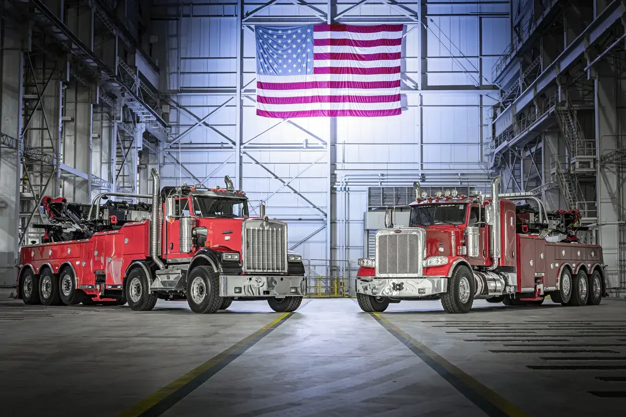 Miller Industries heavy-duty towing wreckers and carriers product lineup