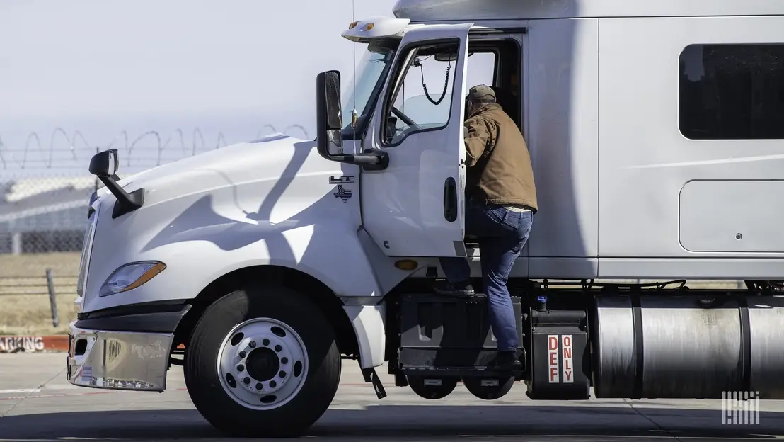 Heavy duty trucking news headline graphic for fleet managers and diesel industry professionals