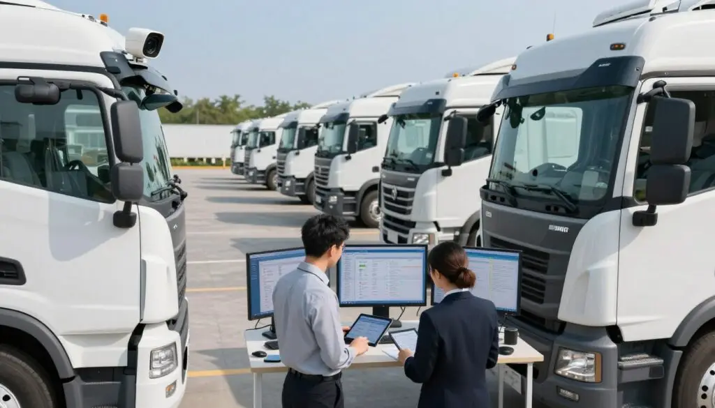 computer vision trucking