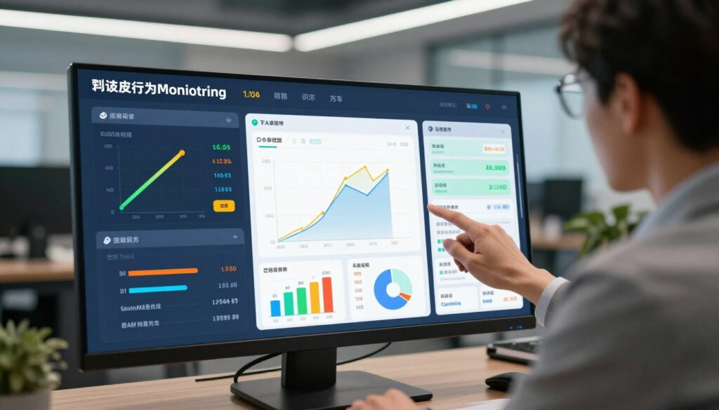 Driver performance dashboard displaying acceleration patterns and fuel consumption metrics