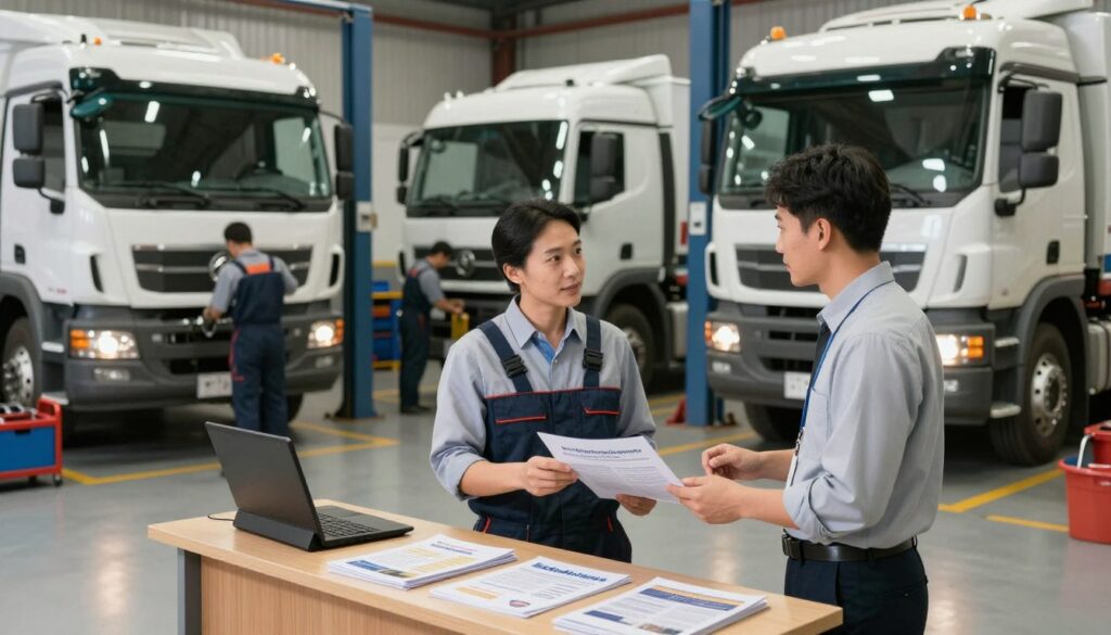 Tiered fleet discount program showing Bronze Silver Gold Platinum levels with corresponding benefits and qualification thresholds