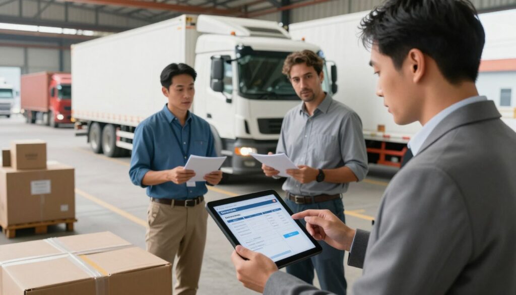 Freight fraud prevention measures protecting trucking operations through FMCSA identity verification
