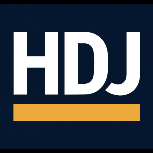 Heavy Duty Journal Logo for dark backgrounds